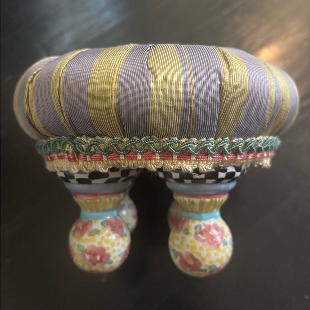 Mackenzie Childs Mini Stool